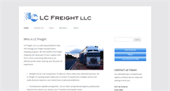 Desktop Screenshot of lcfreight.com